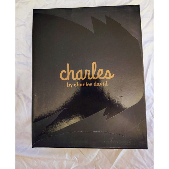 New Charles by Charles David Uniform Sandal Size 9.5 Platform Chunky Clog Suede - Picture 11 of 11